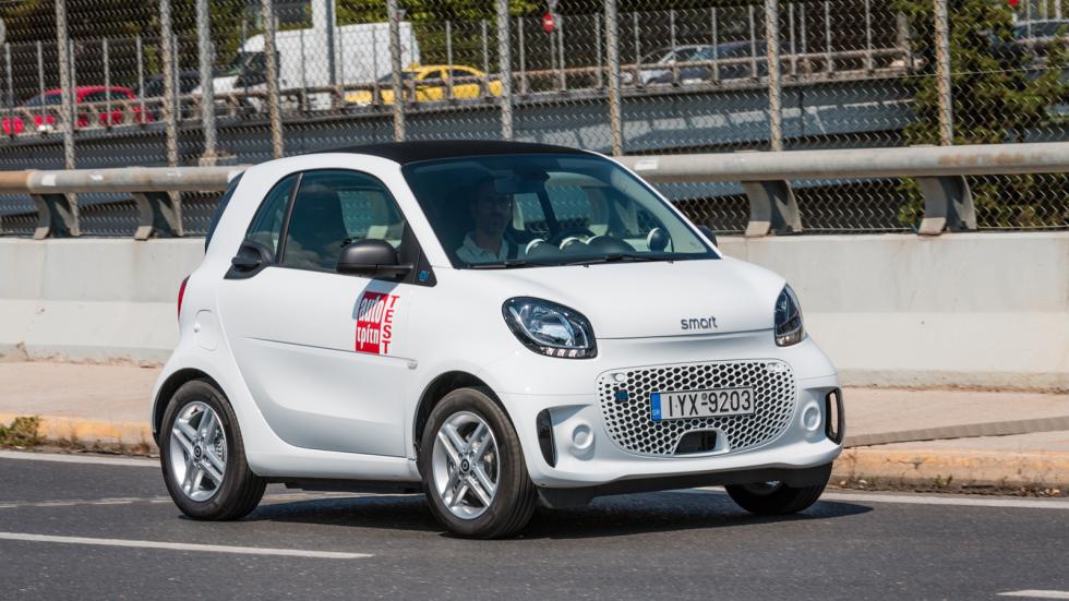 Ηλεκτρικά πόλης στα 20 χιλιάρικα: Fiat 500e Vs smart EQ