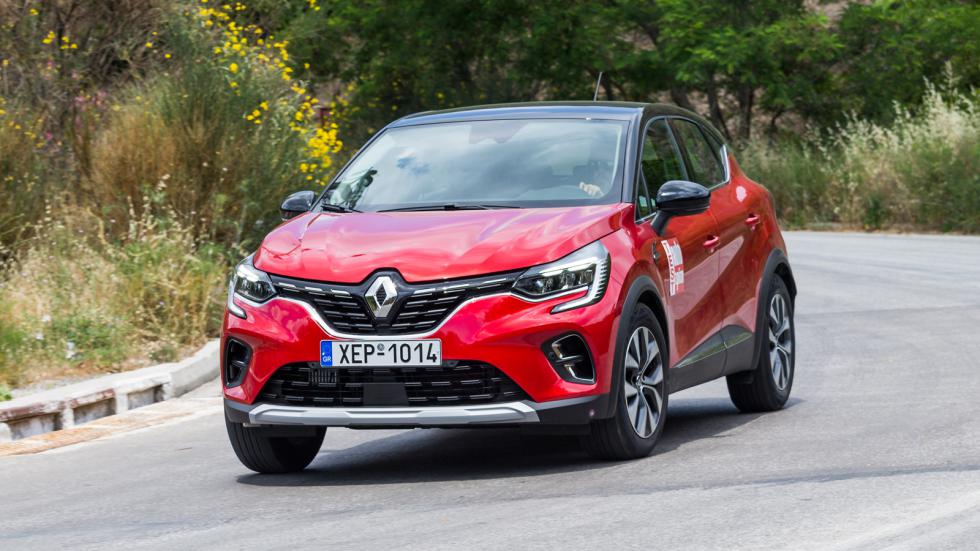 Το Renault Captur σημειώνει τις καλύτερες επιδόσεις και αποτελεί σίγουρα μια από τις πιο άνετες επιλογές στην κατηγορία των B-SUV.