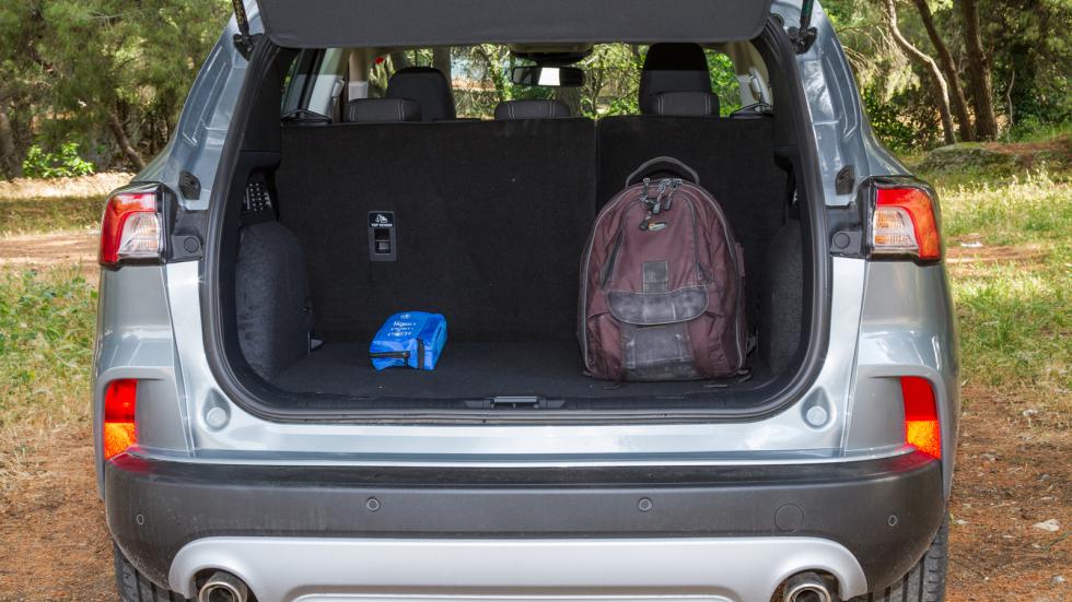 Οι χώροι στο Ford Kuga είναι καλύτεροι τόσο για επιβάτες όσο και αποσκευές