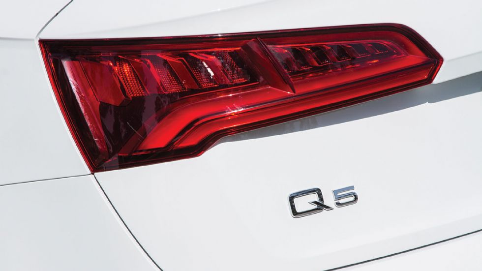 Zoom στις λεπτομέρειες του Audi Q5.