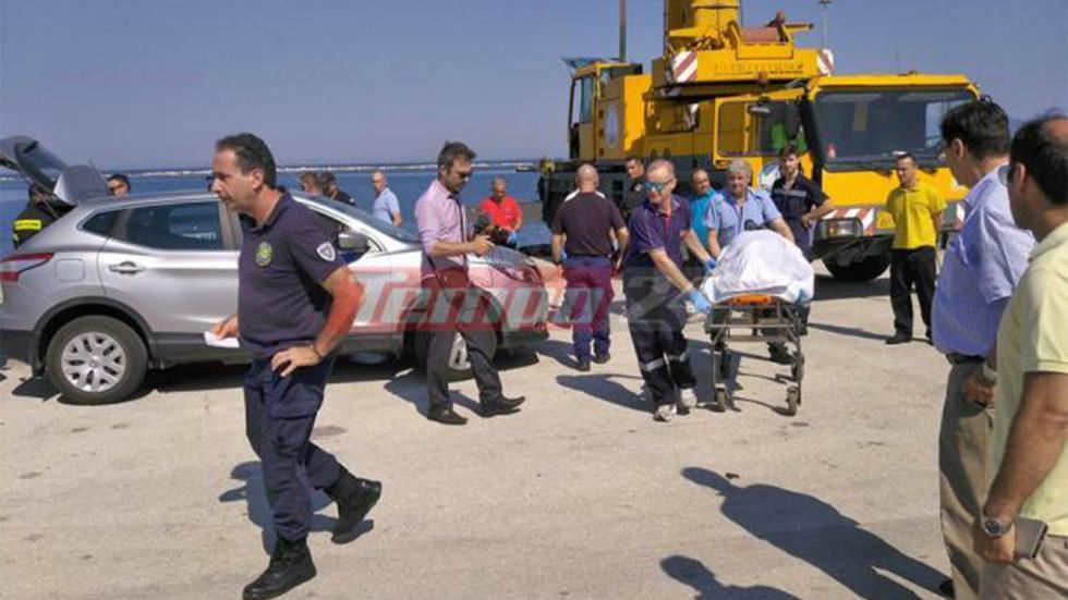 Νεκρός είναι ο οδηγός του αυτοκινήτου