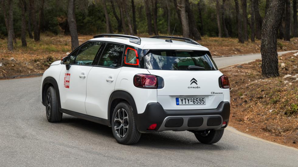 Η οδική συμπεριφορά του C3 Aircross είναι προσανατολισμένη στην άνεση, με το αυτόματο κιβώτιο να εξυπηρετεί προς αυτόν τον σκοπό.