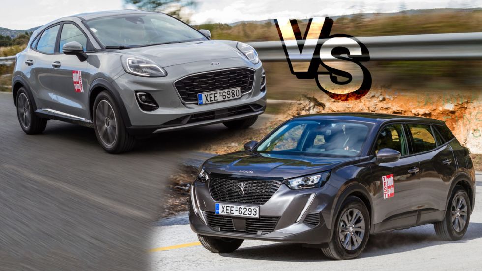 Ford Puma Vs Peugeot 2008 