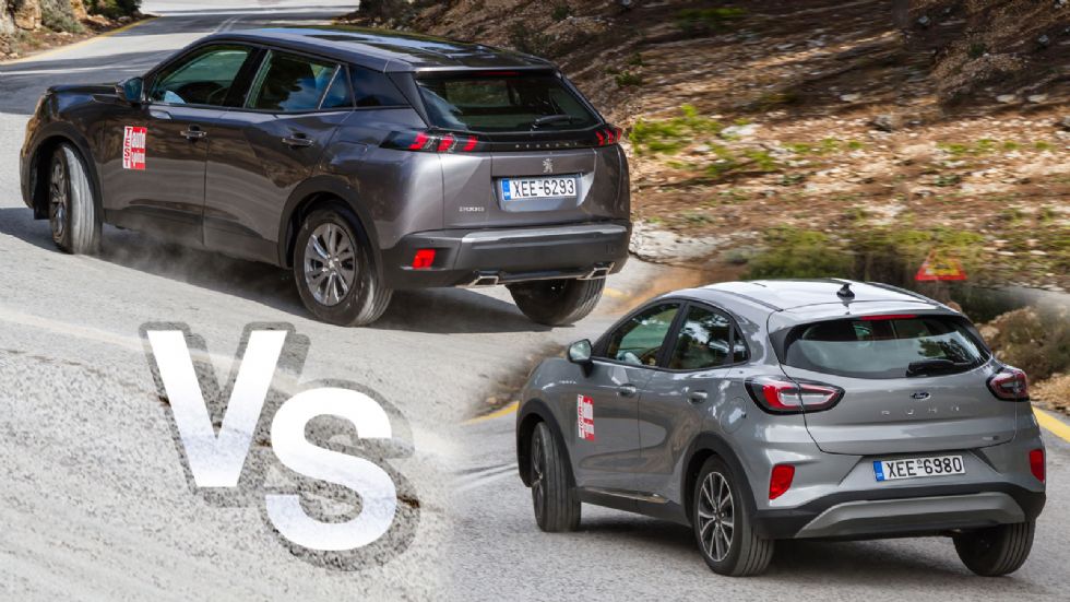 Ford Puma Vs Peugeot 2008 