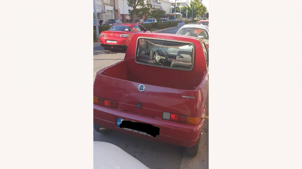 Ελληνική πατέντα: Cinquecento έγινε φορτηγάκι