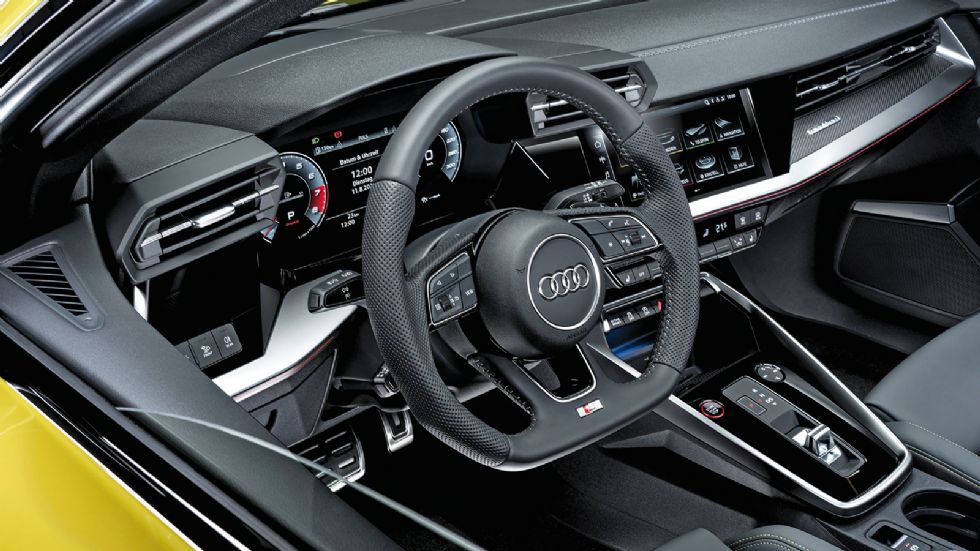 Το εσωτερικό του Audi A3 Cityhopper θα προέρχεται αυτούσιο από το χάτσμπακ. Κορυφαία ποιότητα κατασκευής και full τεχνολογία τα χαρακτηριστικά του.