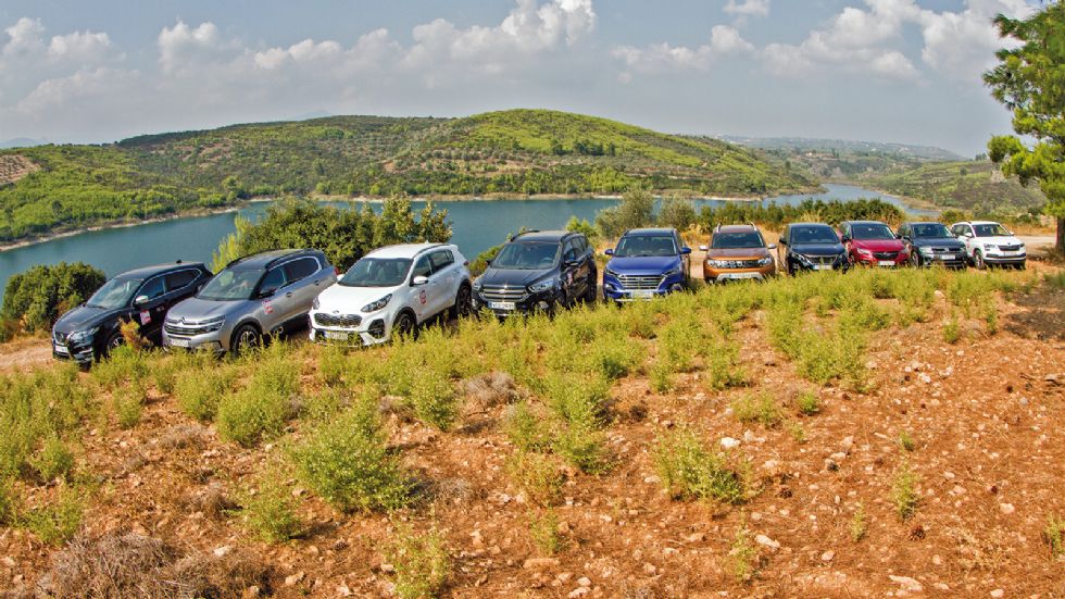 Mega Test: 10 οικογενειακά SUV σε άσφαλτο & χώμα
