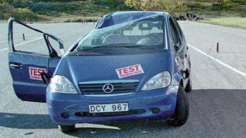 Αφορμή να γίνει γνωστό το Elk Test ήταν η αποτυχημένη προσπάθεια της Mercedes A-Class το 1997.