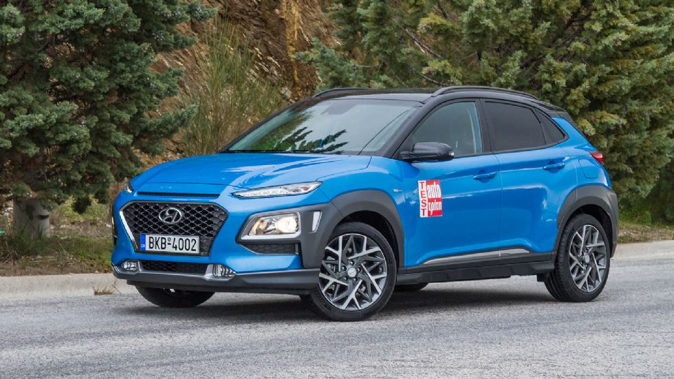 Ford Puma mild hybrid Vs Hyundai Kona hybrid