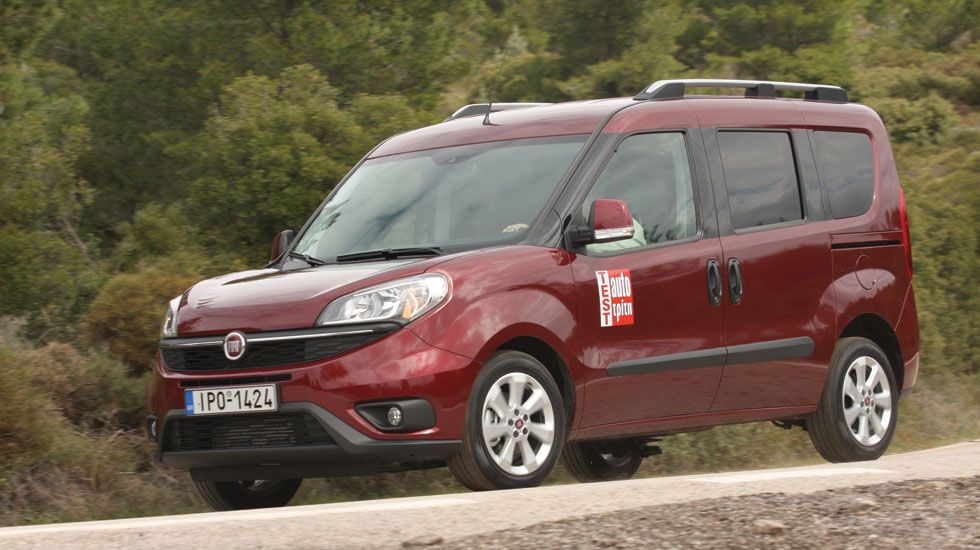 Το ανανεωμένο Fiat Doblo παραμένει ένα κορυφαίο σε πρακτικότητα όχημα με λογική τιμή και άπλετους χώρους για επιβάτες και αποσκευές.