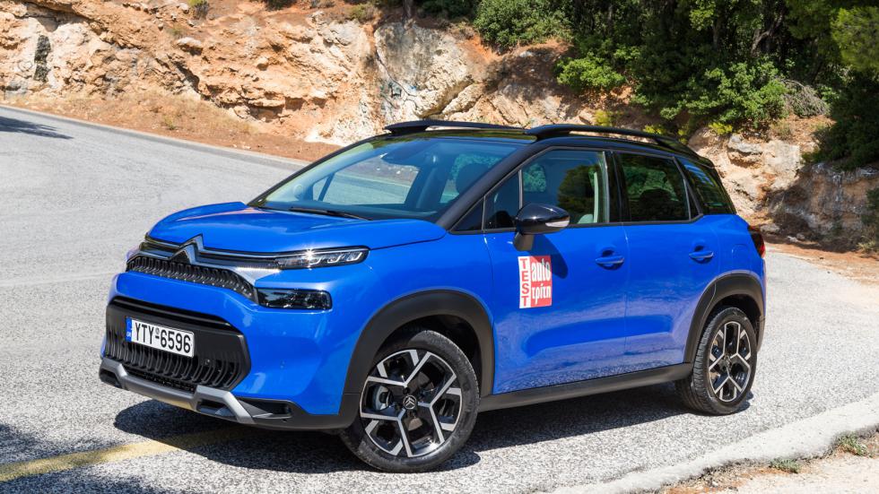 Δοκιμή: Citroen C3 Aircross | Πλούσια «βασική» που «καίει» 6,6 λτ.