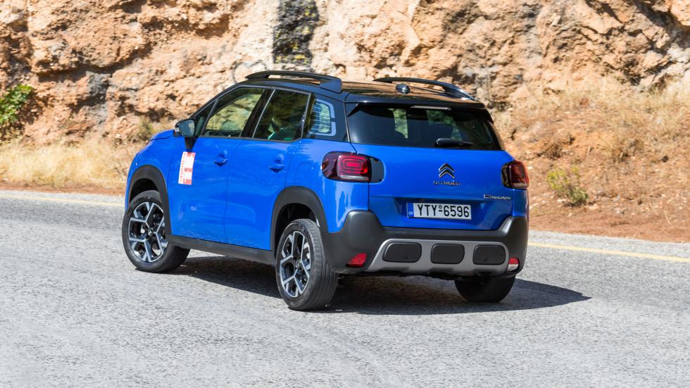 Δοκιμή: Citroen C3 Aircross | Πλούσια «βασική» που «καίει» 6,6 λτ.