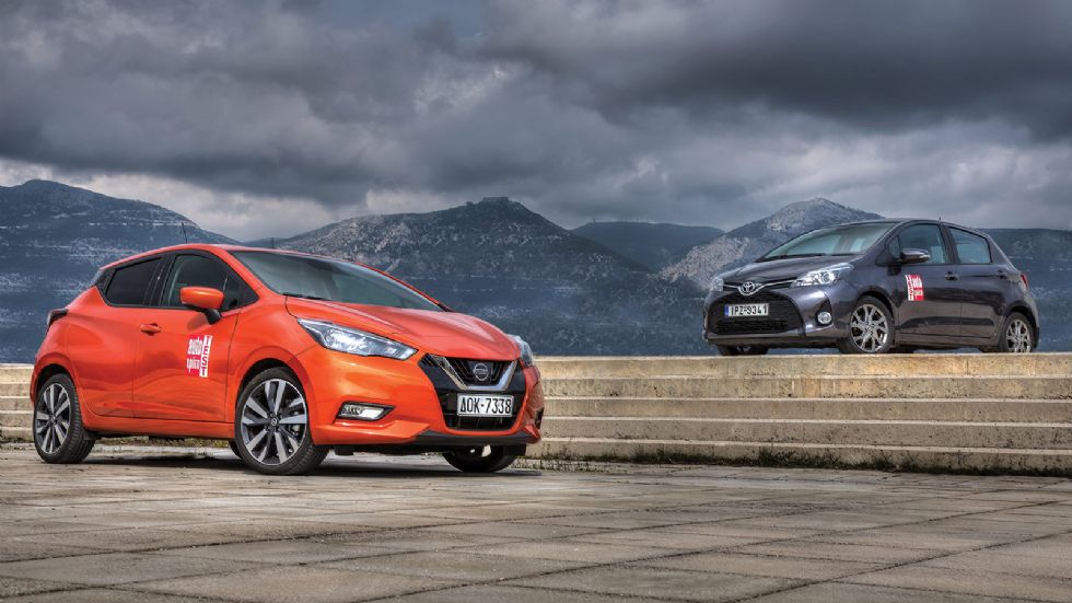 Το νέο Nissan Micra μπαίνει στο ρινγκ απέναντι στον πρωταθλητή των πωλήσεων, Toyota Yaris. Ποιος θα κερδίσει; Εσείς ποιο θα επιλέγατε;