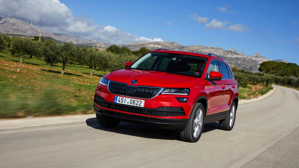 H οικογένεια των SUV μοντέλων της Skoda