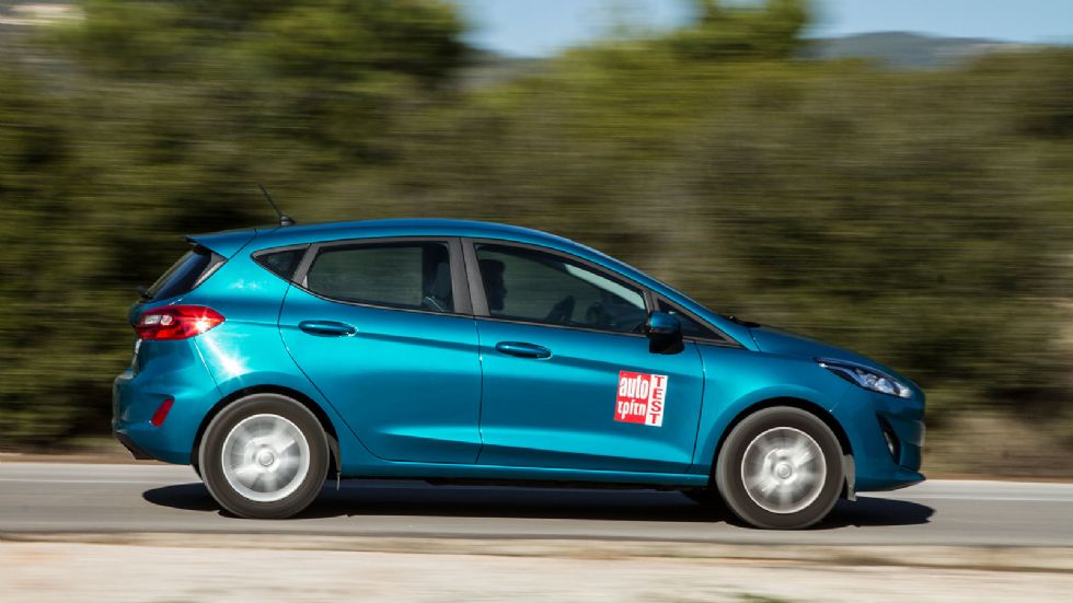 Το πετρελαιοκίνητο Ford Fiesta έχει δώσει έμφαση στην χαμηλή κατανάλωση.