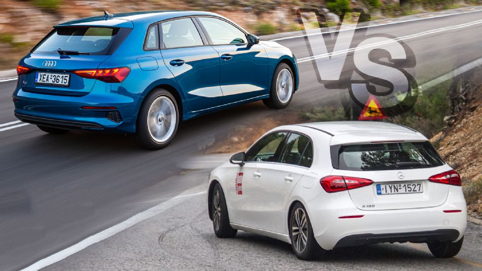 Τα «βασικά» premium: Audi A3 Vs Mercedes A-Class