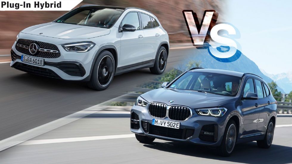 BMW X1 xDrive25e VS Mercedes GLA 250 e