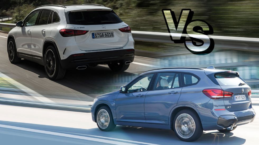 BMW X1 xDrive25e VS Mercedes GLA 250 e