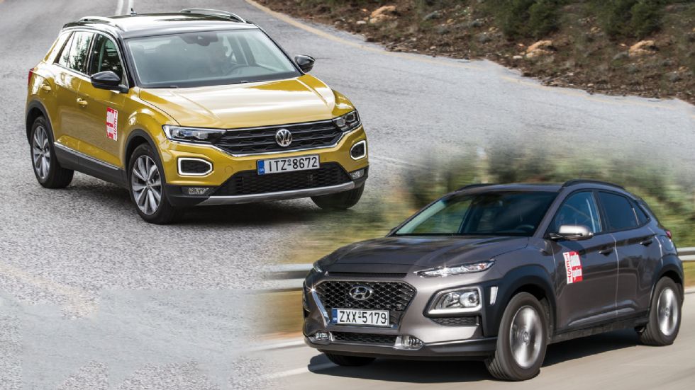 Hyundai Kona VS VW T-Roc