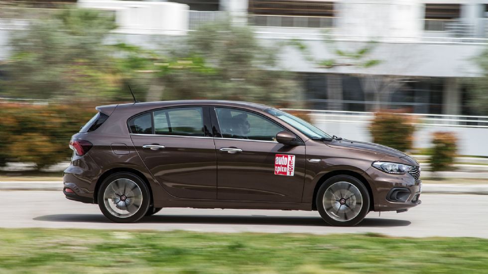 To Fiat Tipo με τον 1,6 Multijet κινητήρα των 120 ίππων χρειάζεται 9,5 δλ. για να επιταχύνει από τα 0-100 χλμ./ώρα σημειώνοντας την καλύτερη επίδοση στην κατηγορία του.