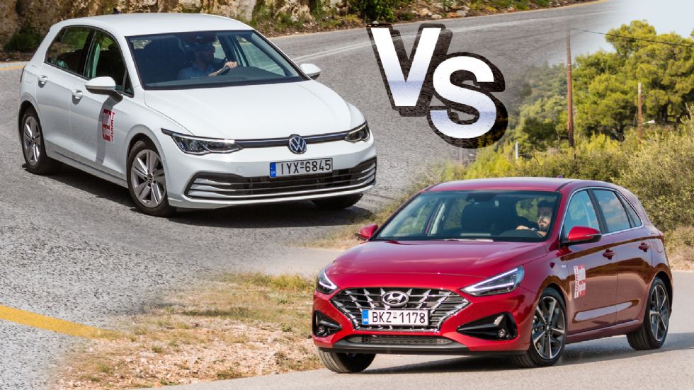 Hyundai i30 Vs Volkswagen Golf