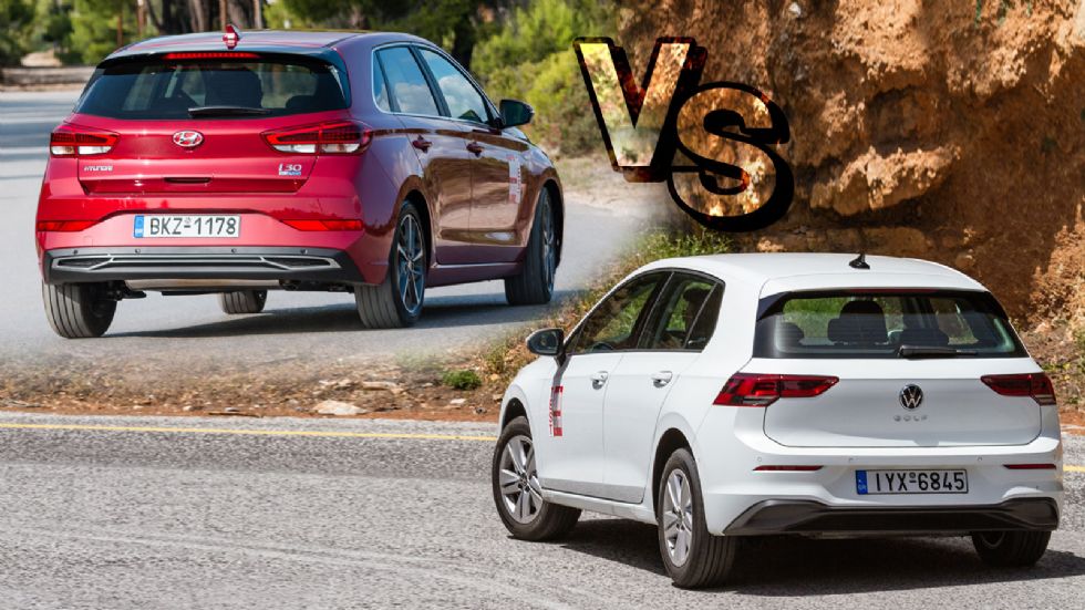 Hyundai i30 Vs Volkswagen Golf