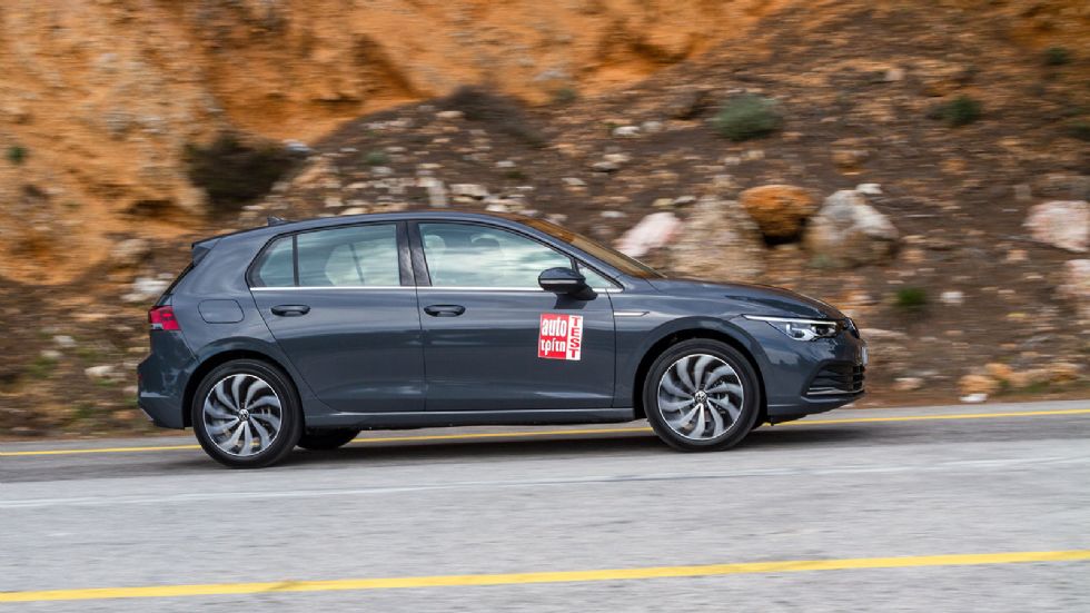 Το VW Golf 1,5 eTSI προσφέρει δυναμικές επιδόσεις, ενώ όντας mild hubrid δεν ξεφεύγει σε κατανάλωση.