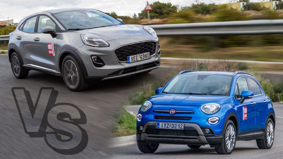 Fiat 500X Vs Ford Puma 