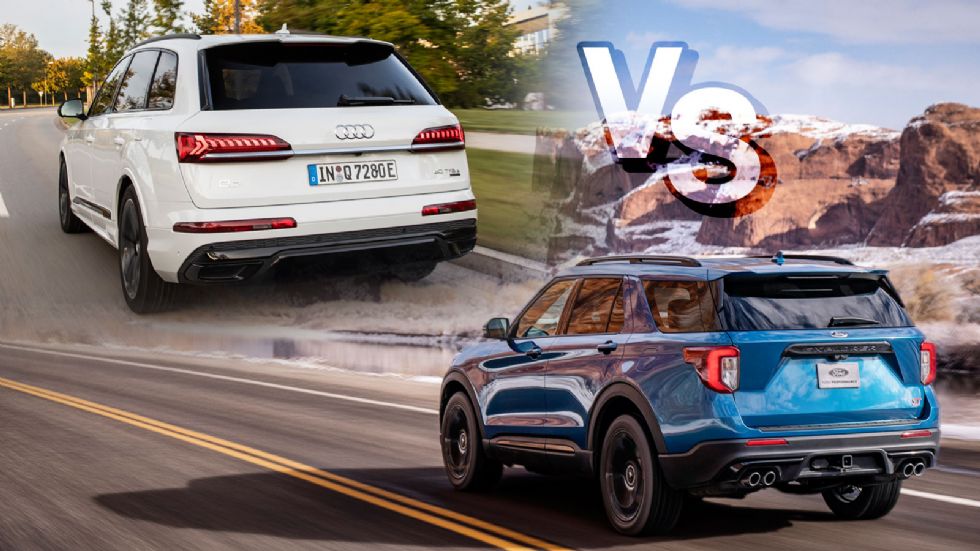 Μάχη «Τιτάνων»: Audi Q7 Vs Ford Explorer