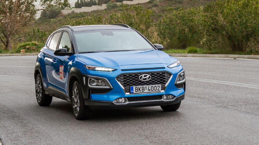 790 χλμ. με ένα γέμισμα με το Hyundai Kona Hybrid