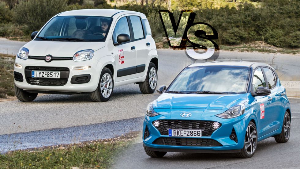 Fiat Panda Vs Hyundai i10