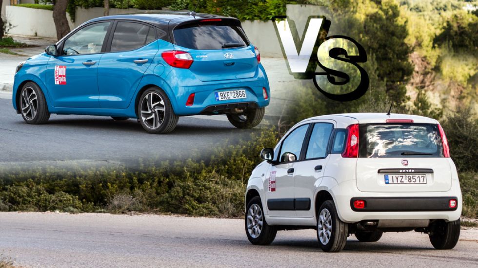 Fiat Panda Vs Hyundai i10