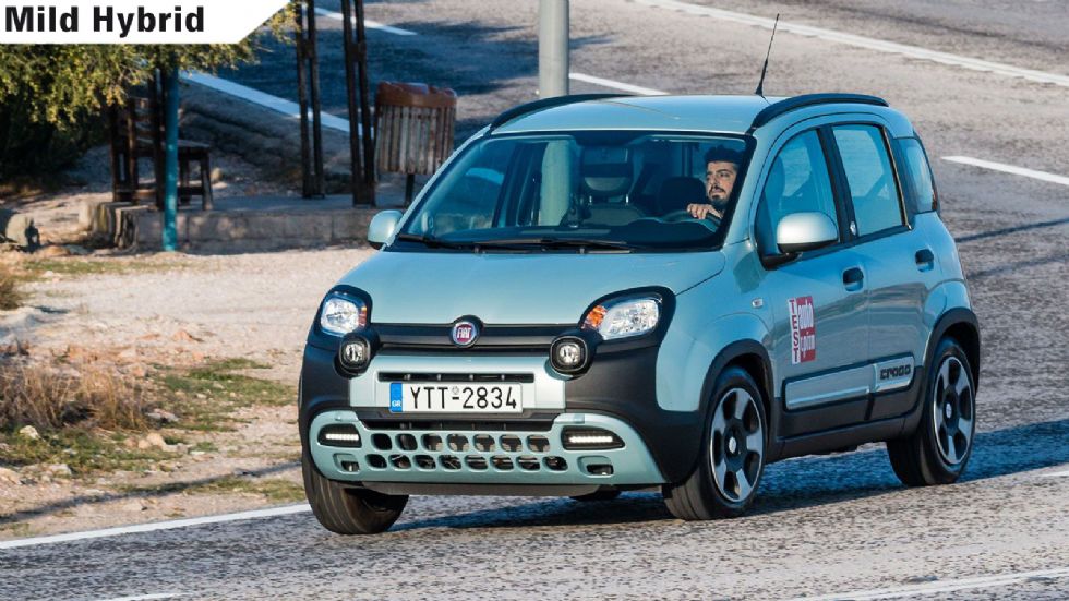 Δοκιμή: Fiat Panda Cross Hybrid