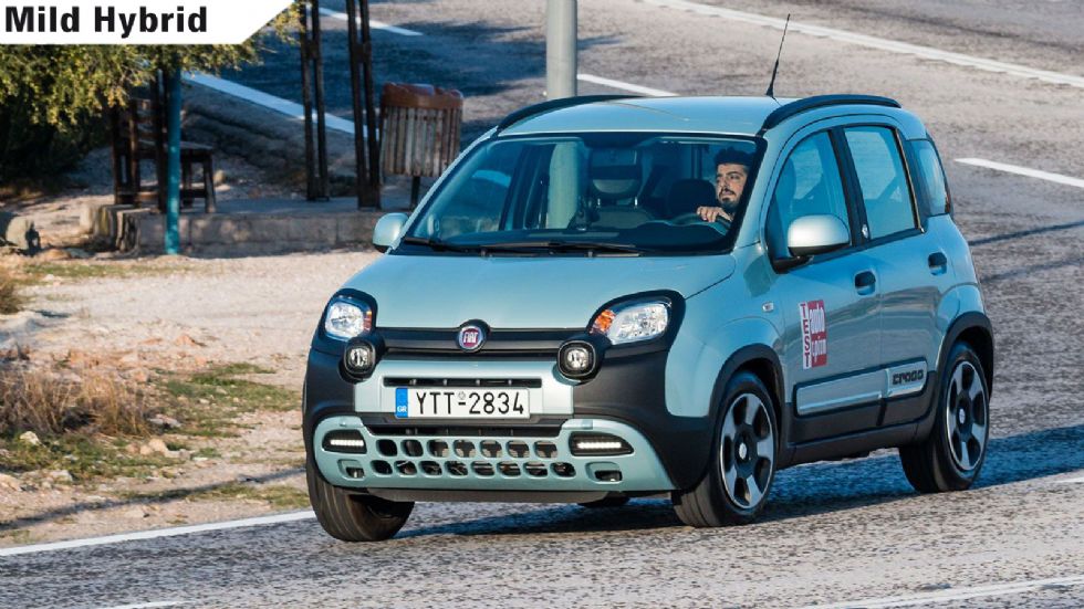 Δοκιμή: Fiat Panda Cross Hybrid