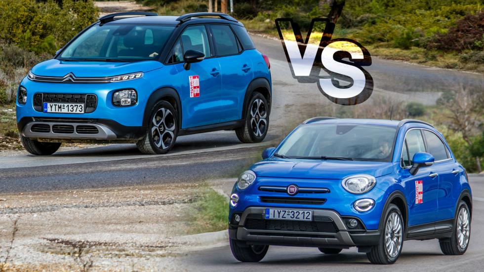 Citroen C3 Aircross Vs Fiat 500X 