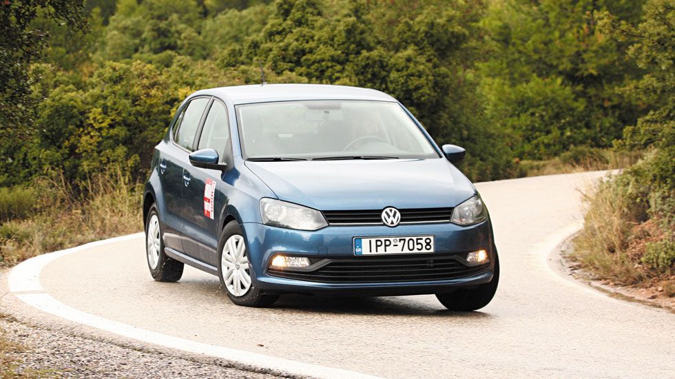 Το Polo είναι εξαιρετικά άνετο και διαθέτει μοντέρνα συστήματα ενεργητικής ασφάλειας.	