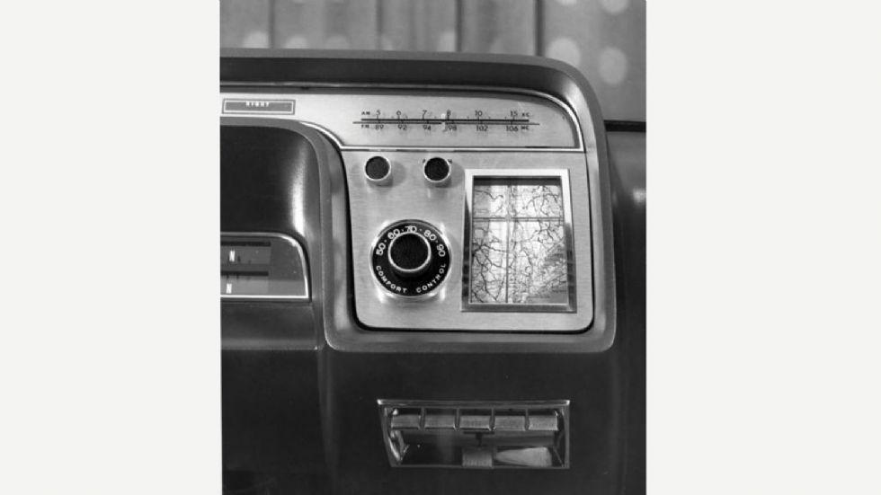 Ford Aurora Concept navigation system