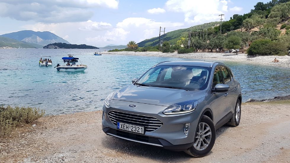 To Ford Kuga 1,5 diesel αποδείχθηκε ένα ικανό SUV, το οποίο κάλυψε με ευκολία όλες μας τις επιθυμίες κατά τη διάρκεια του καλοκαιριού.