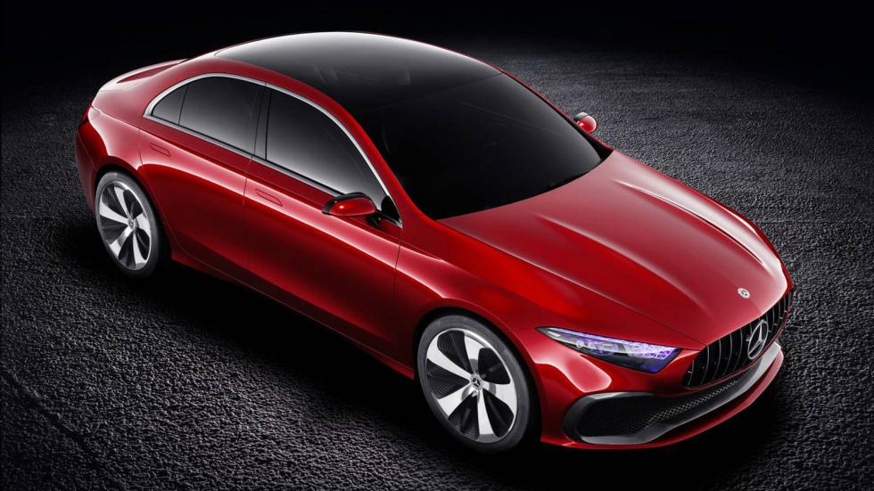 Το Concept A Sedan φαίνεται πως είναι πολύ διαφορετικό από το μικρό Α-Class, B-Class και από τα CLA μοντέλα.