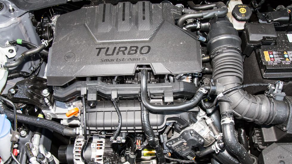 Πολιτισμένος όσον αφορά τα λειτουργικά του χαρακτηριστικά είναι ο τρικύλινδρος 
T-GDI κινητήρας του i20.
