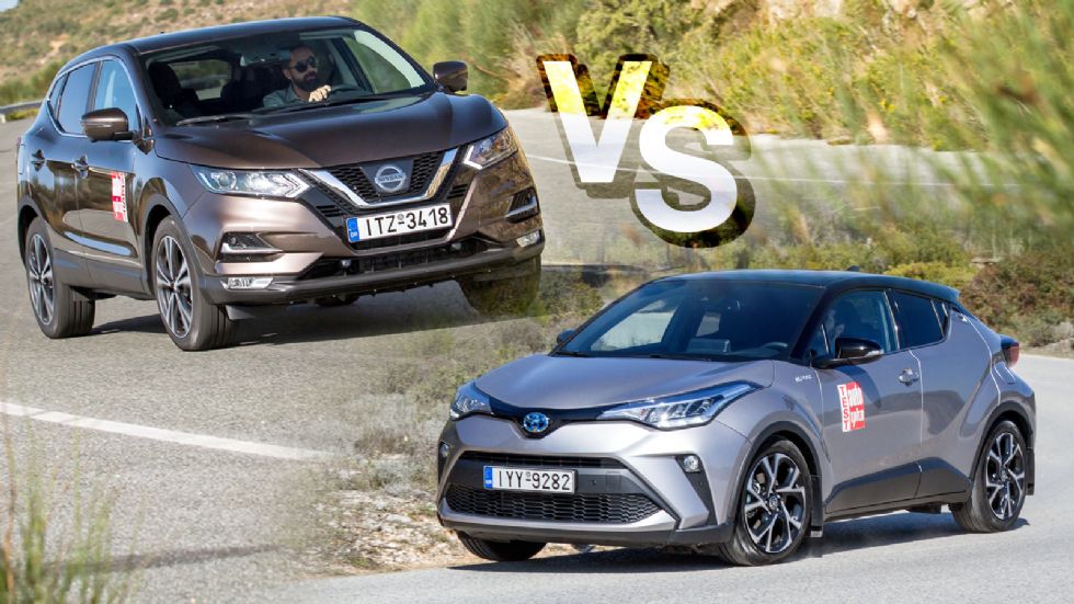 Nissan Qashqai Vs Toyota C-HR