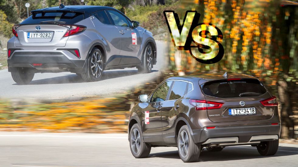 Nissan Qashqai Vs Toyota C-HR