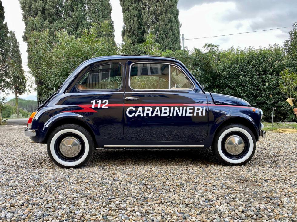 To Fiat 500 των Carabinieri ψάχνει νέο ιδιοκτήτη 