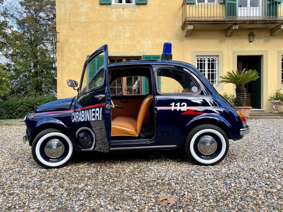 To Fiat 500 των Carabinieri ψάχνει νέο ιδιοκτήτη 