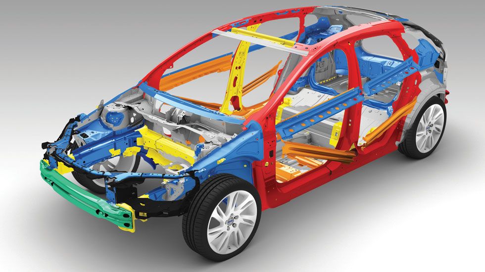 Στην πλατφόρμα του προηγούμενου Ford Focus βασίζεται ουσιαστικά 
το Volvo V40.