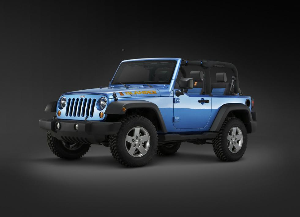 Το Jeep Wrangler Islander.