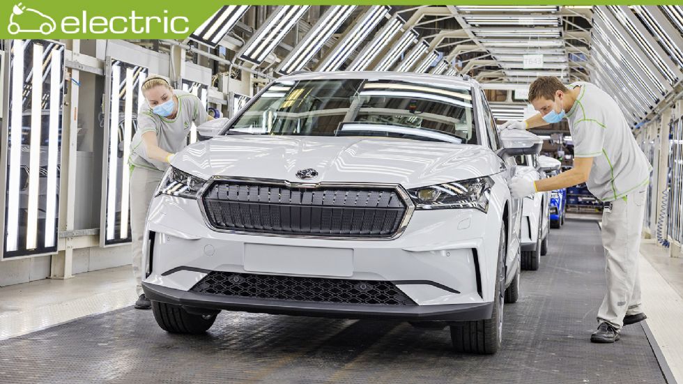 Ξεκίνησε η παραγωγή του Skoda Enyaq iV 