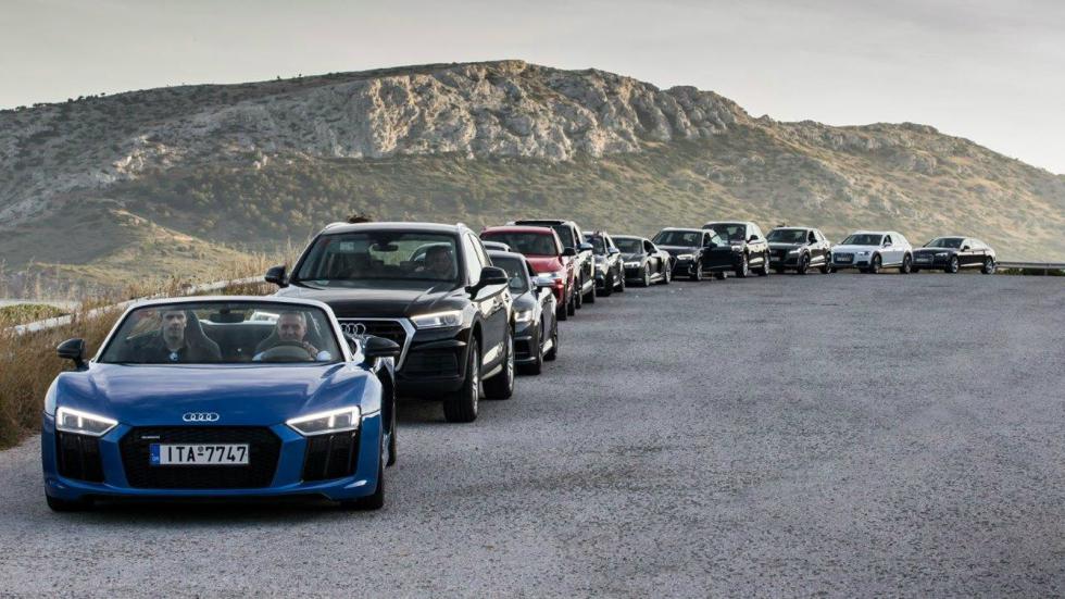 Στιγμιότυπα από το Audi Experience Event.