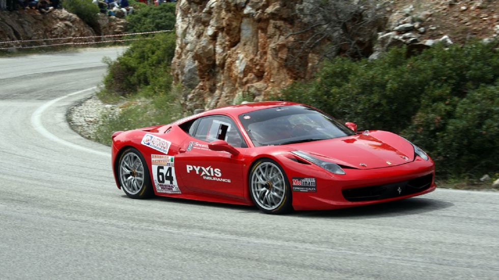 Νικητής Κλάσης FSA: Παναγιώτης Ηλιόπουλος (Ferrari 458 Challenge)
