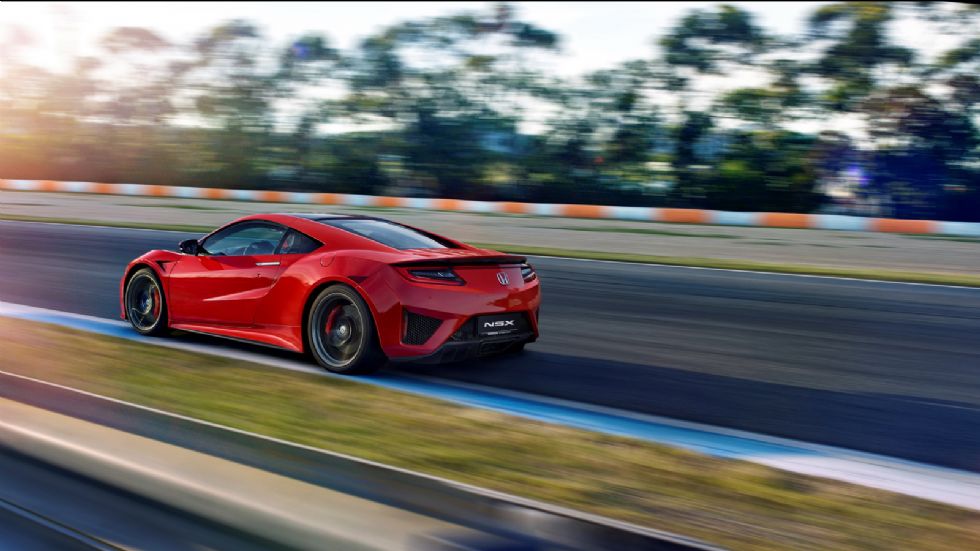 Νέες εικόνες Honda NSX